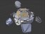 ISS Cupola module interior/exterior (Low Poly)