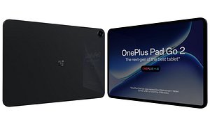 3D OnePlus Pad Go 2 Shadow Black model