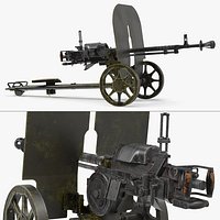 Soviet DShK M1938 Heavy Machine Gun
