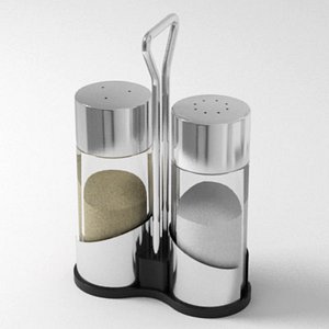 salt pepper 3d model
