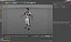 American Football Referee 3D Model