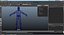 American Football Referee 3D Model
