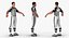 American Football Referee 3D Model