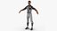 American Football Referee 3D Model