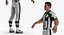 American Football Referee 3D Model