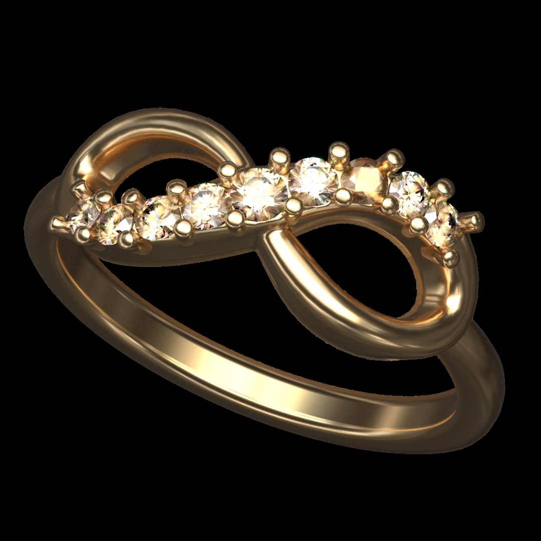 3D infinity ring - TurboSquid 1327793