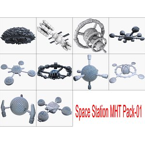 3dsmax space station mht pack-01