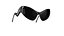 Balenciaga Hamptons Cat Sunglasses Black