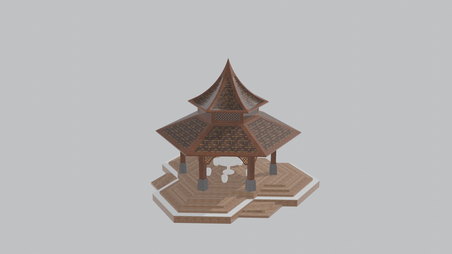 3D 6 Antique Chinese Pavilions 3D Model Collection - Curved Eave Timber Gazebo Set for Lakeside Park model https://p.turbosquid.com/ts-thumb/6p/tu5D2W/HK/bunset3_08/png/1793435367/1920x1080/fit_q87/a6a643112b3d7687a9d688bf13a8f780ba76e5b4/bunset3_08.jpg