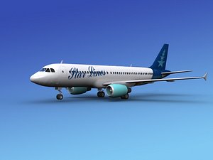 3ds max airline airbus