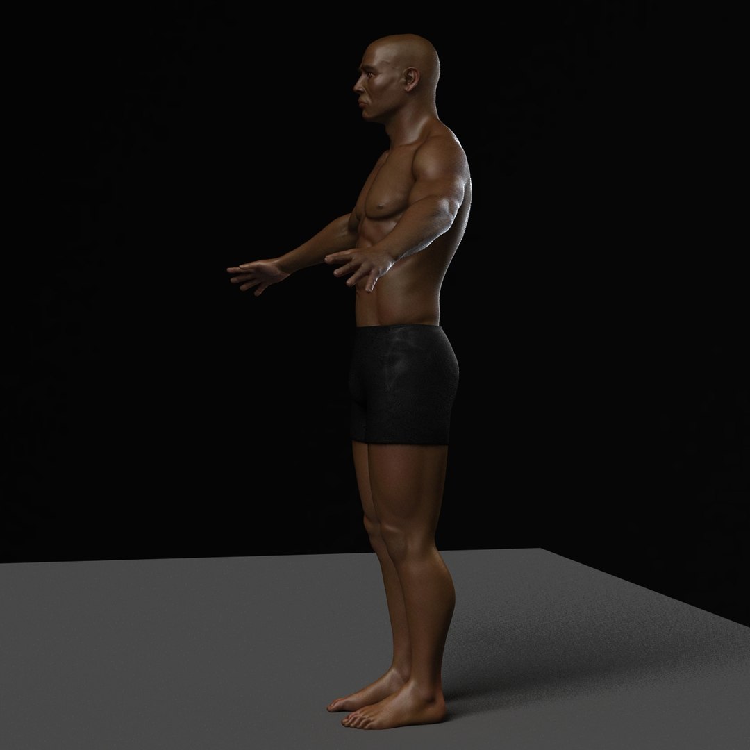 3D Human Male Model - TurboSquid 1213324