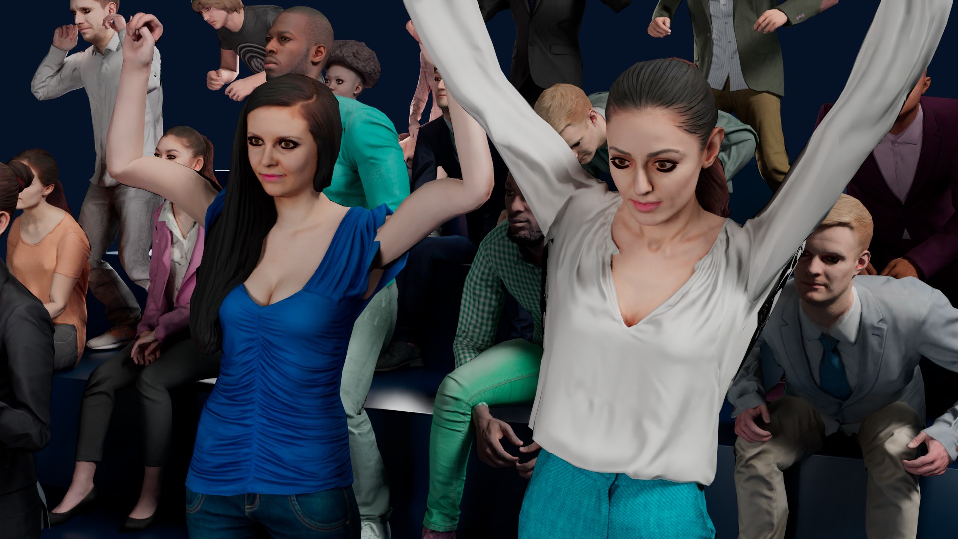 Low Poly People Pack - 95 Pieces Cheering Animated People Pack 3D https://p.turbosquid.com/ts-thumb/6q/5n1SiP/Dd/4/png/1725131488/1920x1080/fit_q87/144dfb22278d068958e6f16a61819f03d949abb8/4.jpg