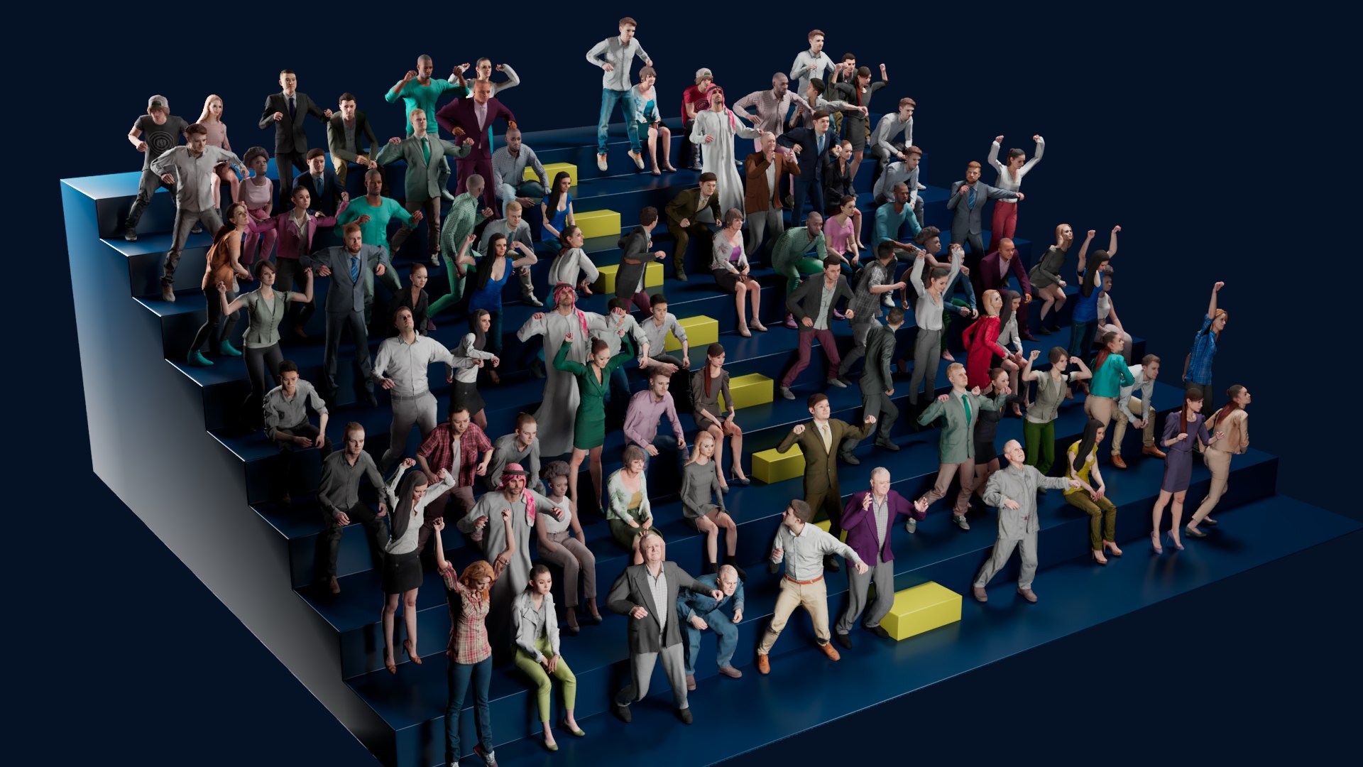 Low Poly People Pack - 95 Pieces Cheering Animated People Pack 3D https://p.turbosquid.com/ts-thumb/6q/5n1SiP/WX/3/png/1725131478/1920x1080/fit_q87/9c33fb2a864907a1a899cb581c4517995b7fa9ce/3.jpg