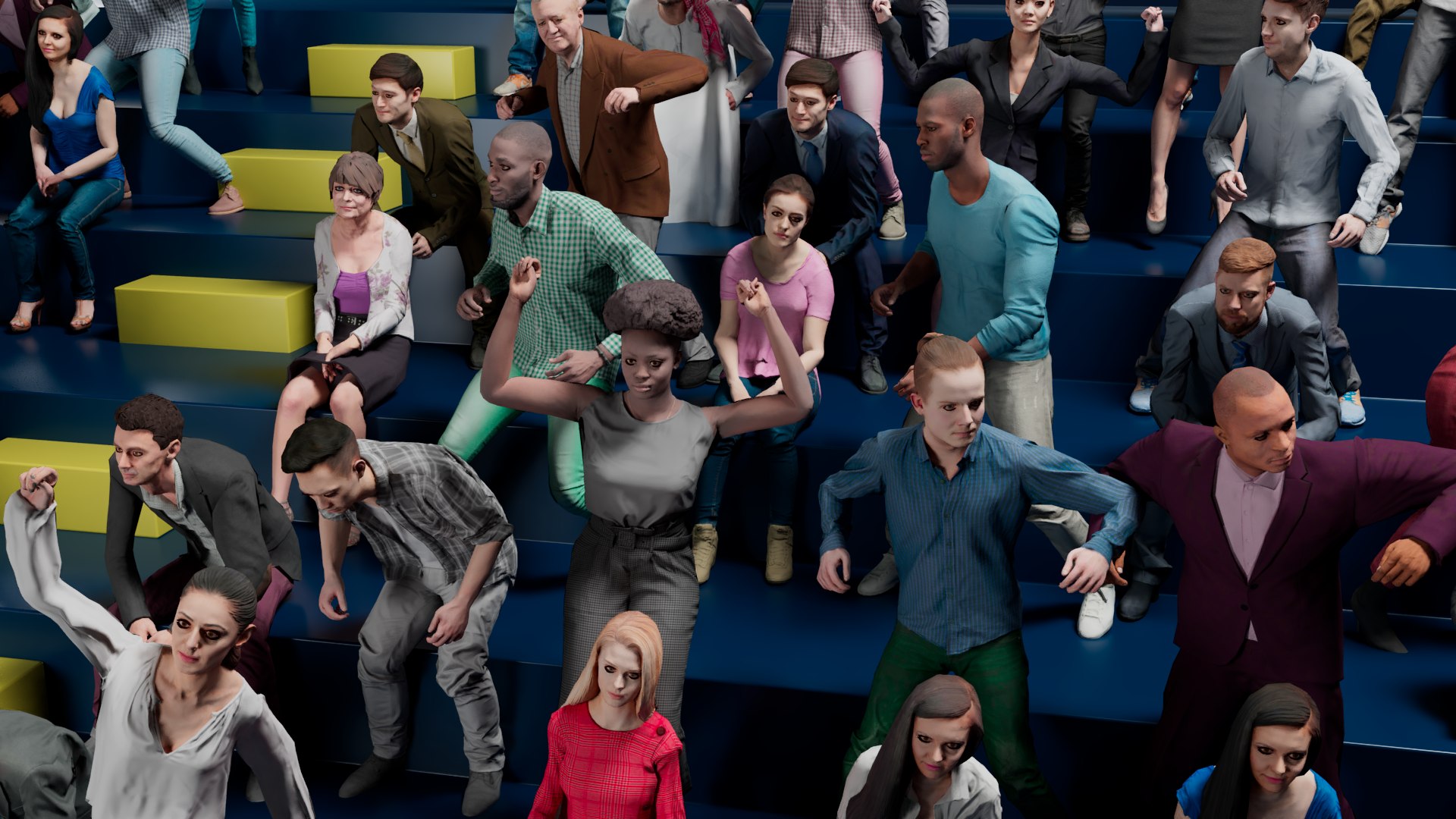Low Poly People Pack - 95 Pieces Cheering Animated People Pack 3D https://p.turbosquid.com/ts-thumb/6q/5n1SiP/ku/6/png/1725131512/1920x1080/fit_q87/9c3d76635b3fddaea602f8f02b3b79deb918f3f1/6.jpg