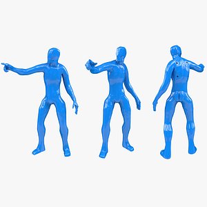 Dummy Figure Pose-3D Printable Model