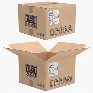 Cardboard Box 4 Collection