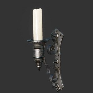 Old Wall Candlestick