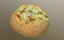 Edamame bean bread with cheese. Japan