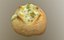 Edamame bean bread with cheese. Japan
