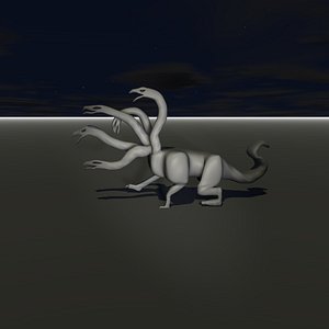 3ds max serpent dragon multiple