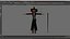 Mojo Fully Rigged Stylized Low poly 3D model