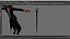 Mojo Fully Rigged Stylized Low poly 3D model