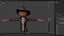 Mojo Fully Rigged Stylized Low poly 3D model
