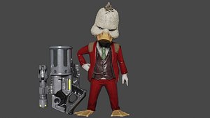 3D Howard The Duck model