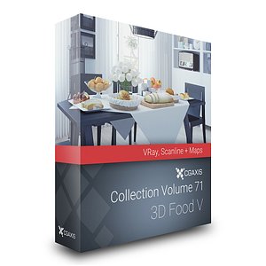 volume 71 food v 3d model