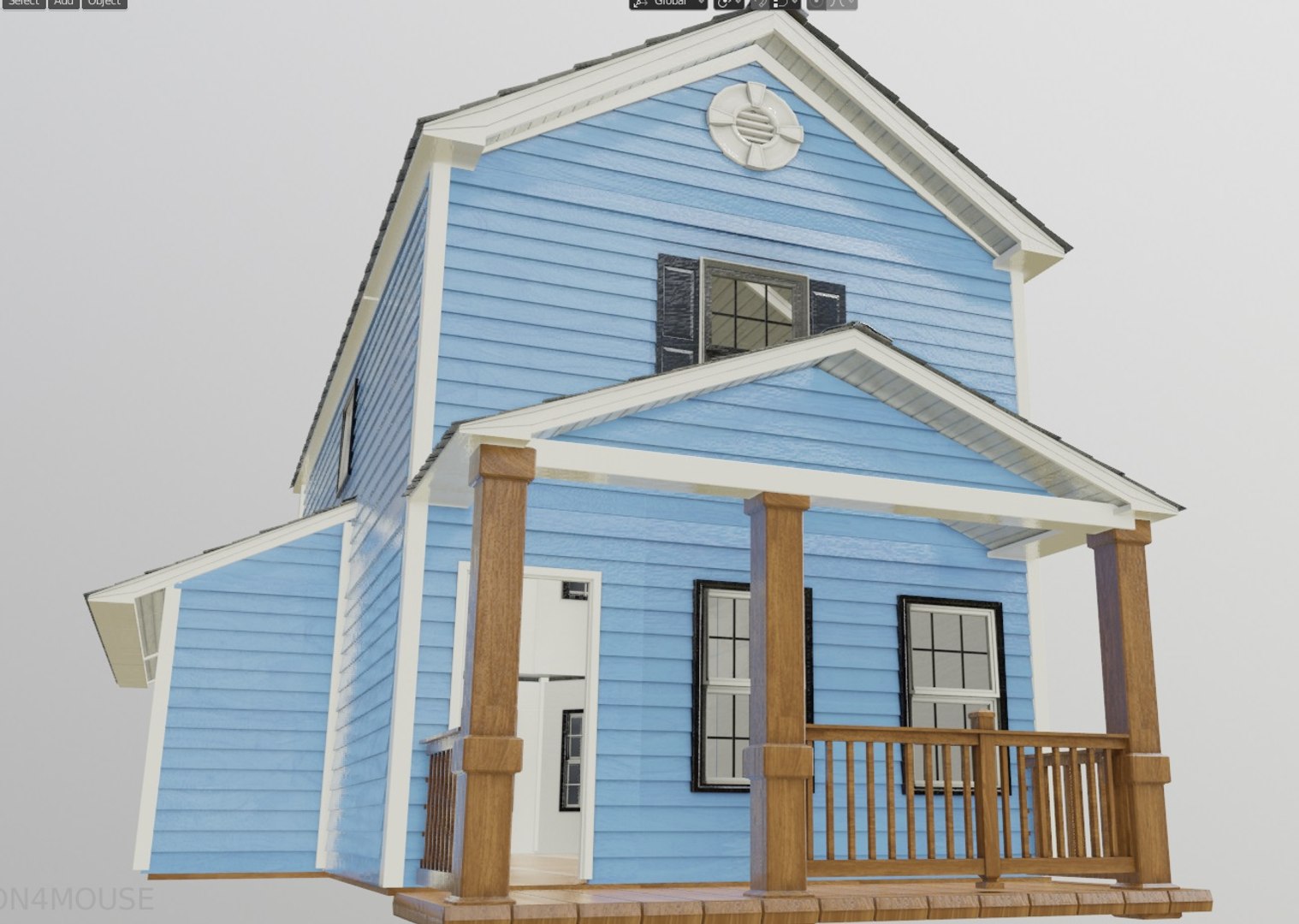Modular Home Ready 3D - TurboSquid 1409280