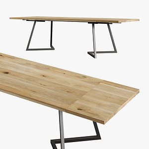 3D Margin Y Dining Table by mLOFT