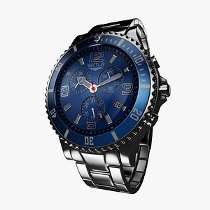 Watch Steel Sector Blue (British)