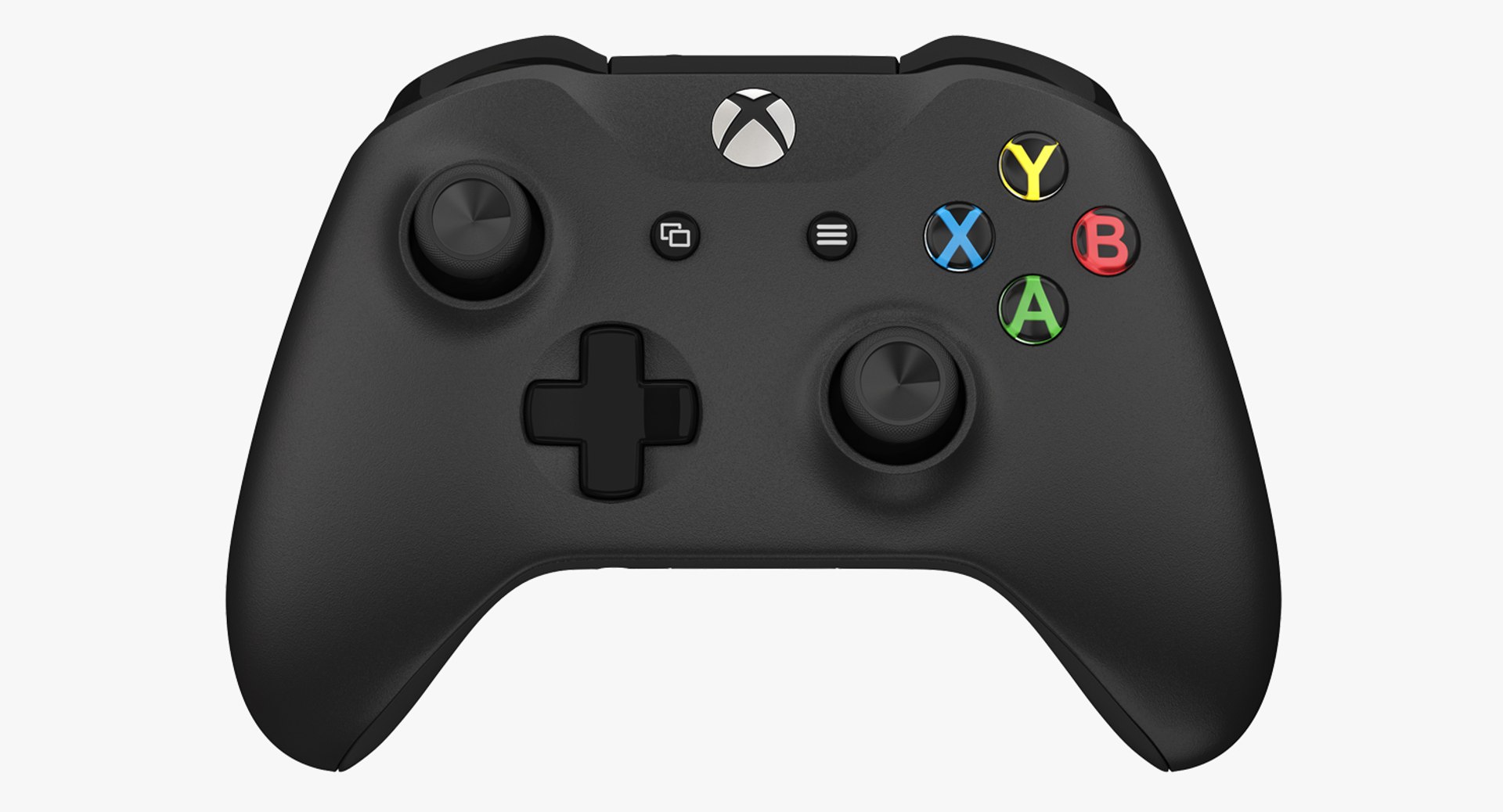 Controller Microsoft Xbox One X 3D model preview