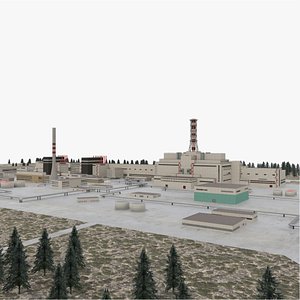 Chernobyl Reactor 3D model