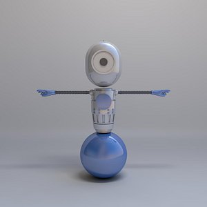 3D robot ai model