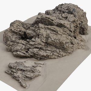 3D rock scan 26 model