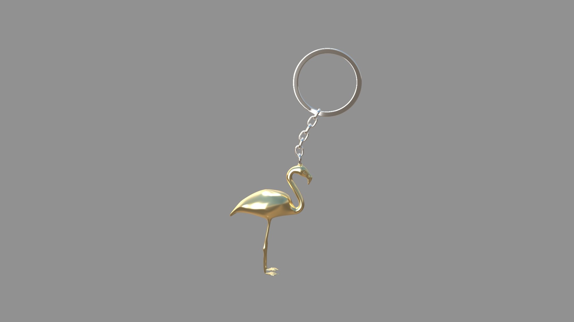 Flamingo Keychain Collection 3D Model - TurboSquid 2347569