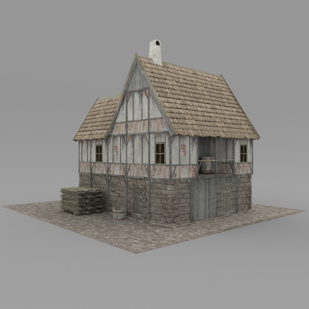 3D House Fantasy Model - TurboSquid 1292746