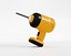 Cordless Power Drill Machine 3d model