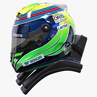 Felipe Massa 2015 style Racing helmet