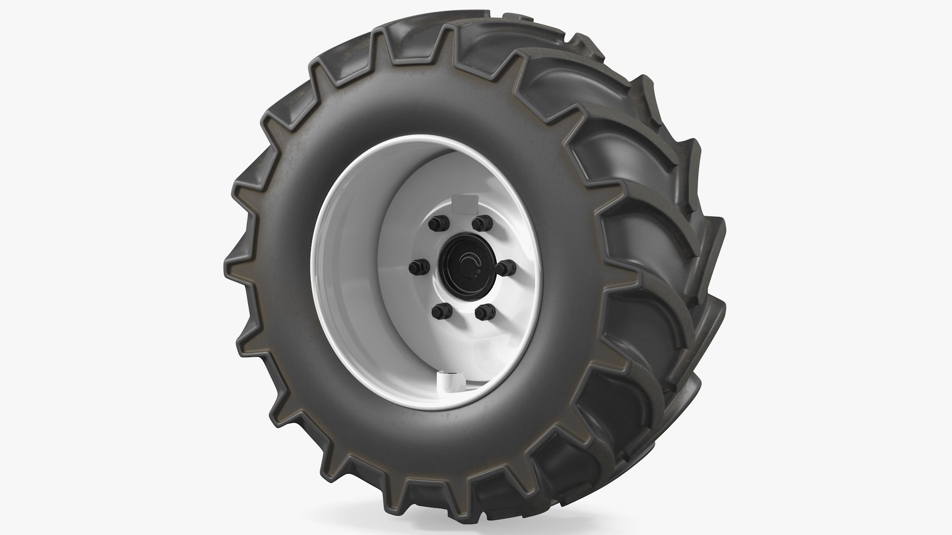 Tractor Wheel 3D model preview