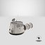 Pod d'habitation de colonisation spatiale 08 propre et sale