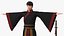 Rigged Traditional Style Chinese Man Woman and Boy Collection for Cinema 4D