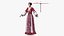 Rigged Traditional Style Chinese Man Woman and Boy Collection for Cinema 4D
