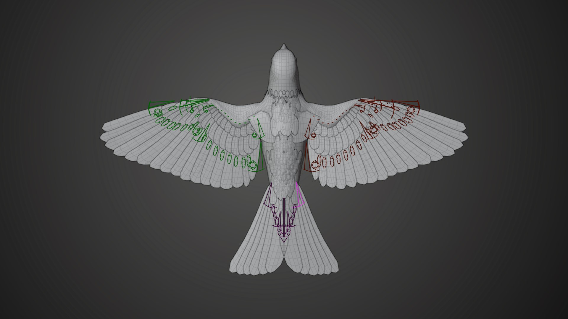 3D Model Sparrow Animated - TurboSquid 2078887