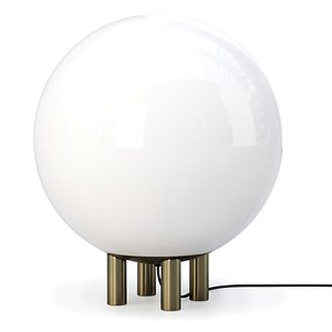 3D Rare Table Lamp by Roberto Menghi model