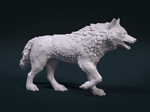 Wolf High Poly