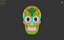 Skull chicano 3D print model