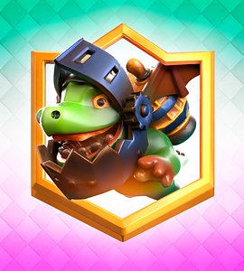 Clash Royale Inferno Dragon model