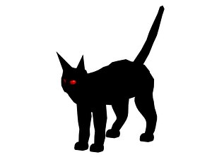 3d nikko cat model